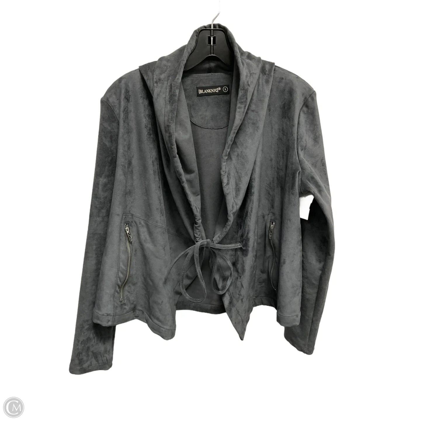 Jacket Shirt By Blanknyc In Grey, Size: S