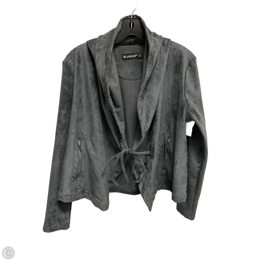 Jacket Shirt By Blanknyc In Grey, Size: S