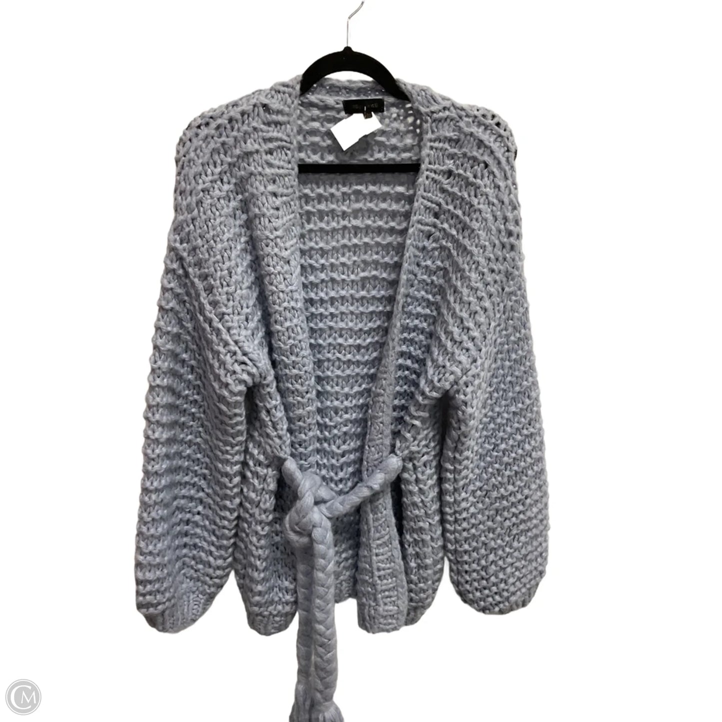 Sweater Cardigan By Clothes Mentor In Blue, Size: L