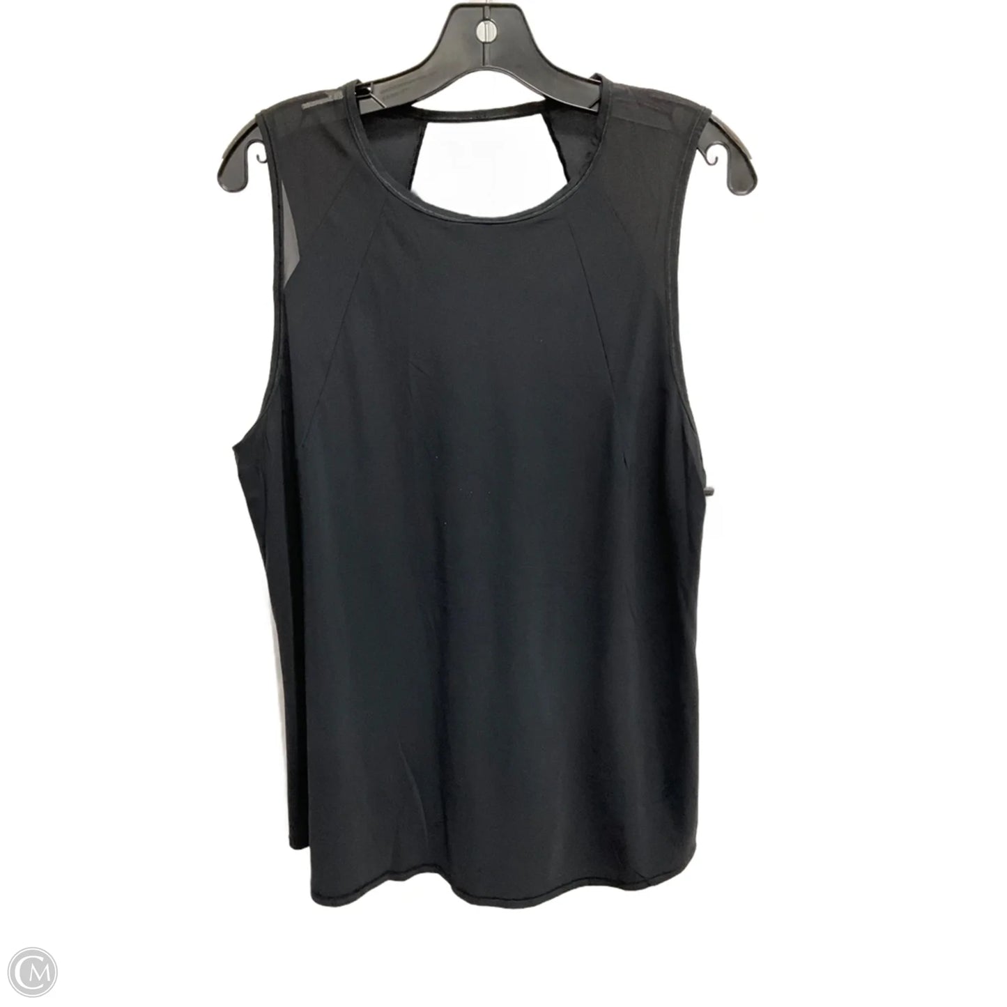 Athletic Tank Top By Lululemon In Black, Size: L
