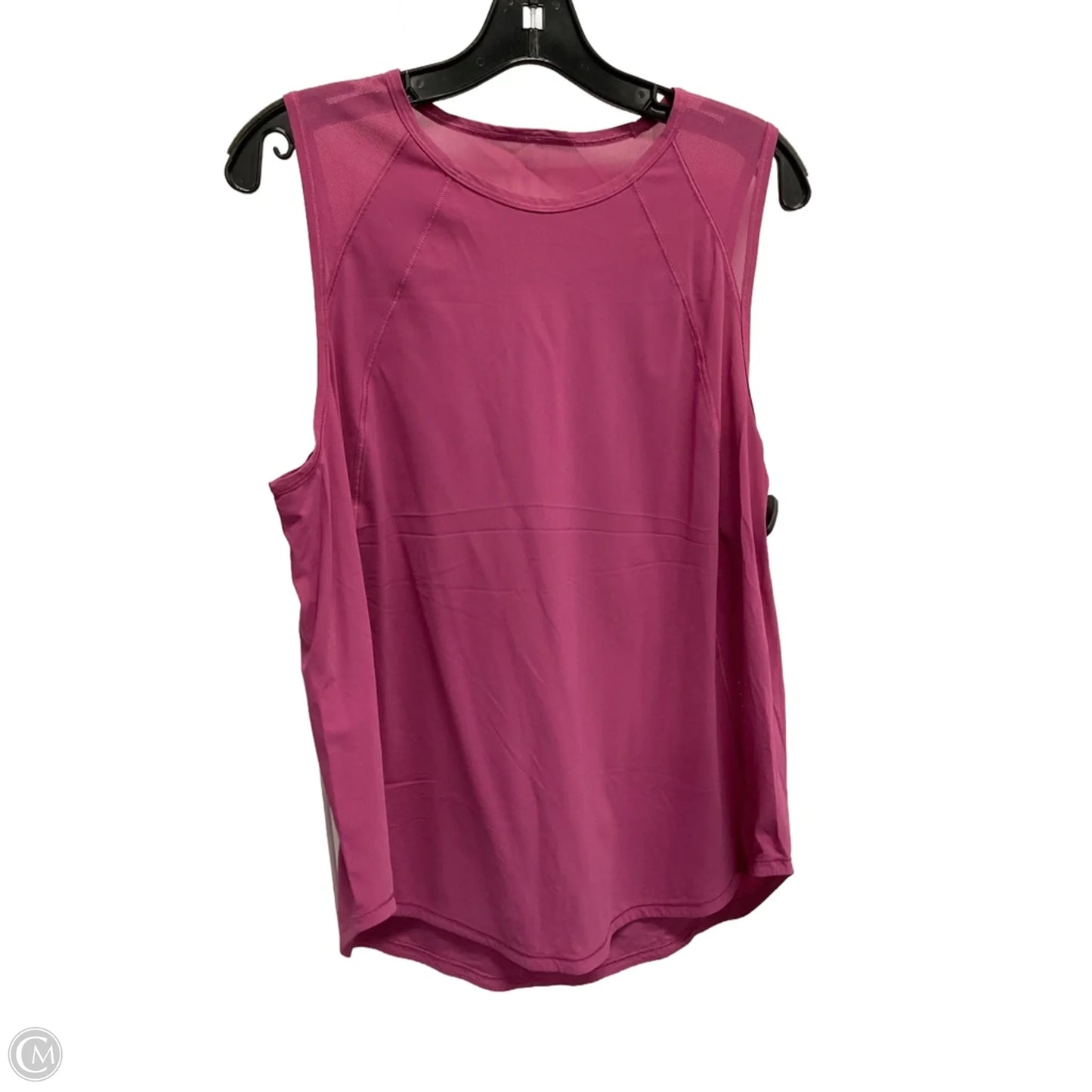 Athletic Tank Top By Lululemon In Pink, Size: L