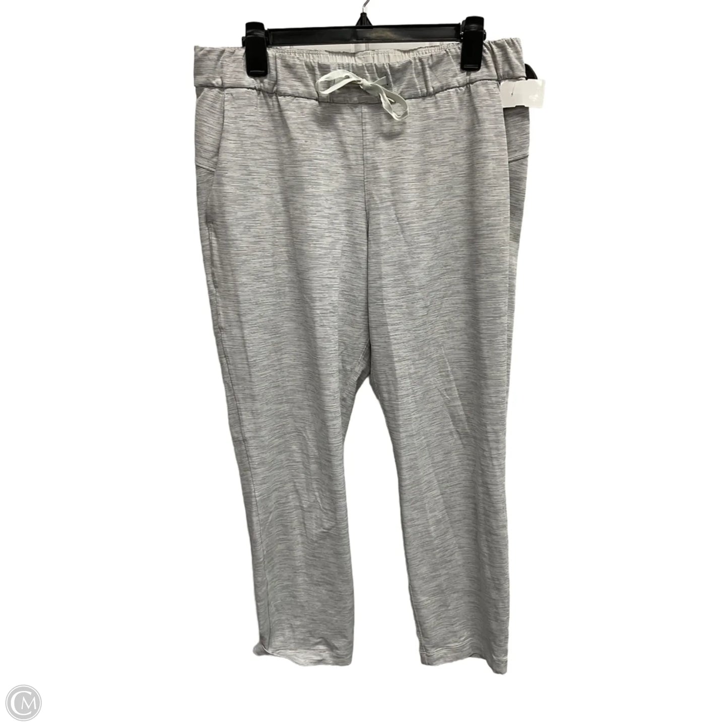 Athletic Pants By Lululemon In Grey, Size: M