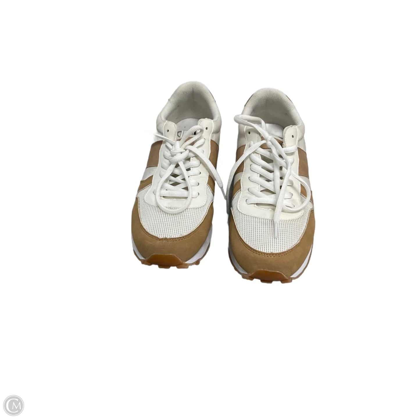 Shoes Sneakers By Clothes Mentor In Tan, Size: 8