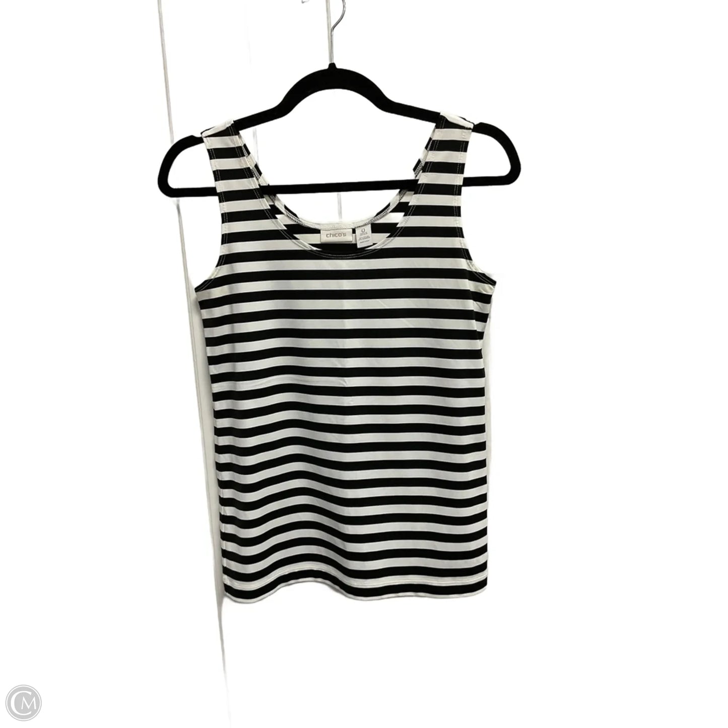 Tank Top By Chicos In Striped Pattern, Size: S