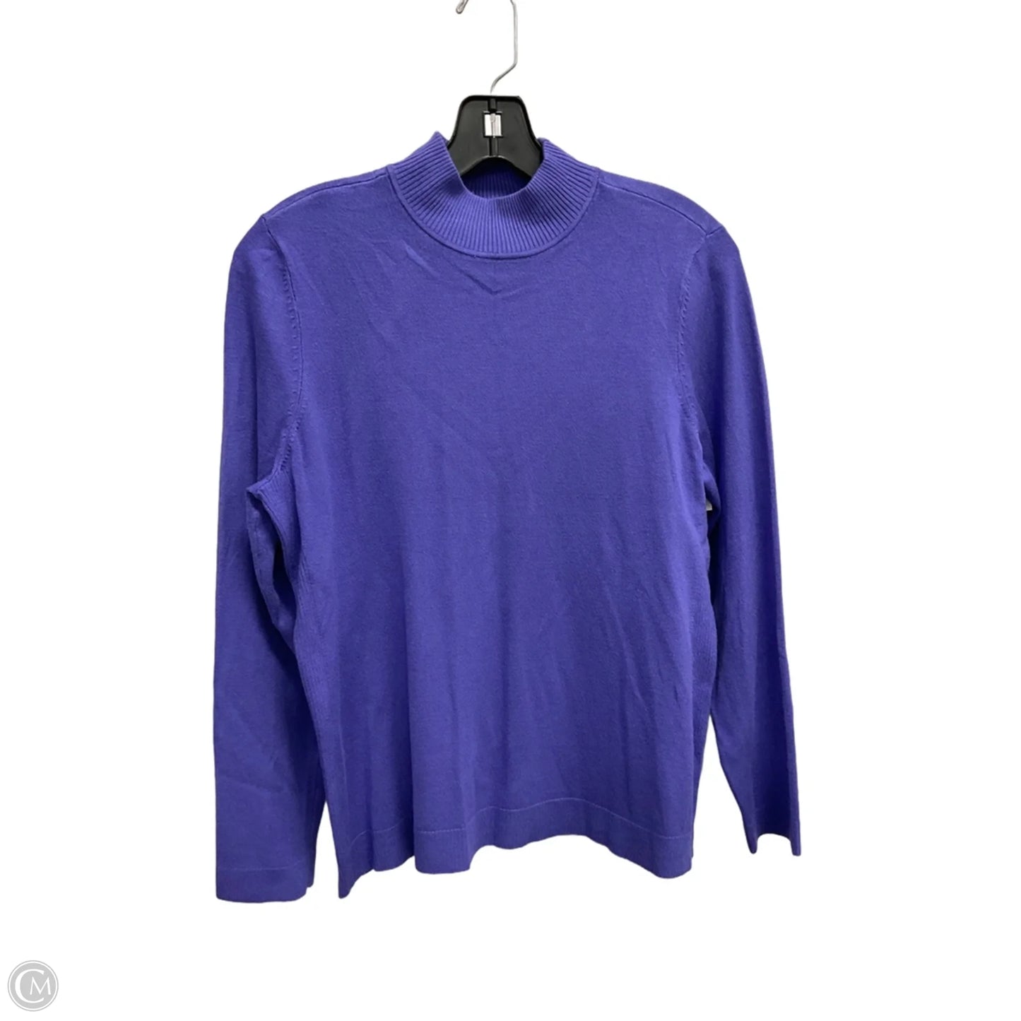 Sweater By Chicos In Blue, Size: M
