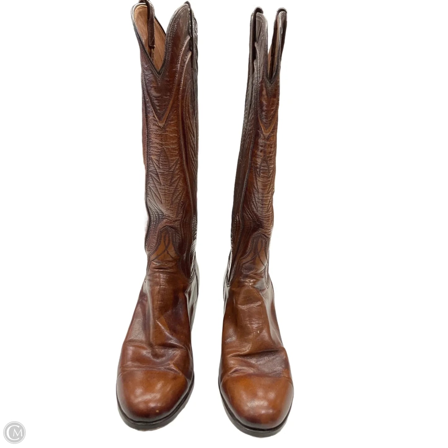 Boots Western By Lucchese In Brown, Size: 5