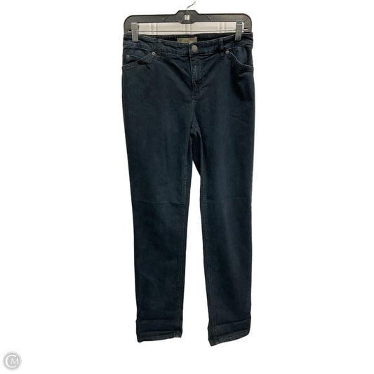 Jeans Straight By J. Jill In Blue Denim, Size: 4