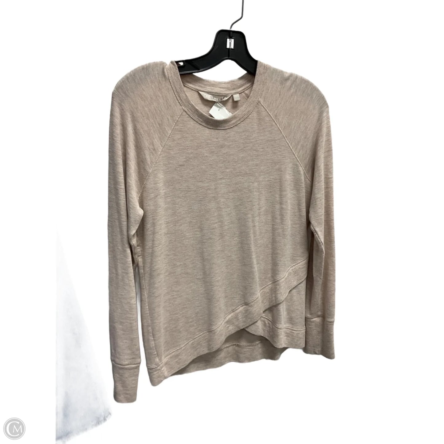 Sweatshirt Crewneck By Athleta In Beige, Size: S