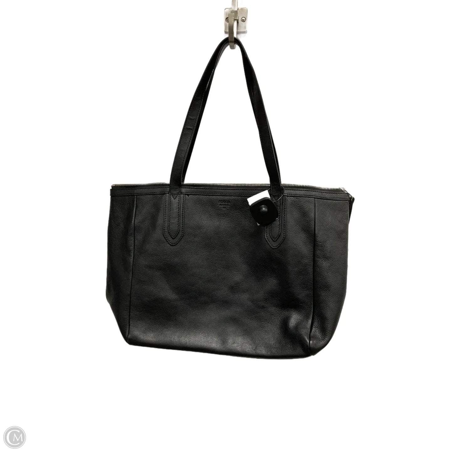 Tote Leather By Fossil, Size: Medium
