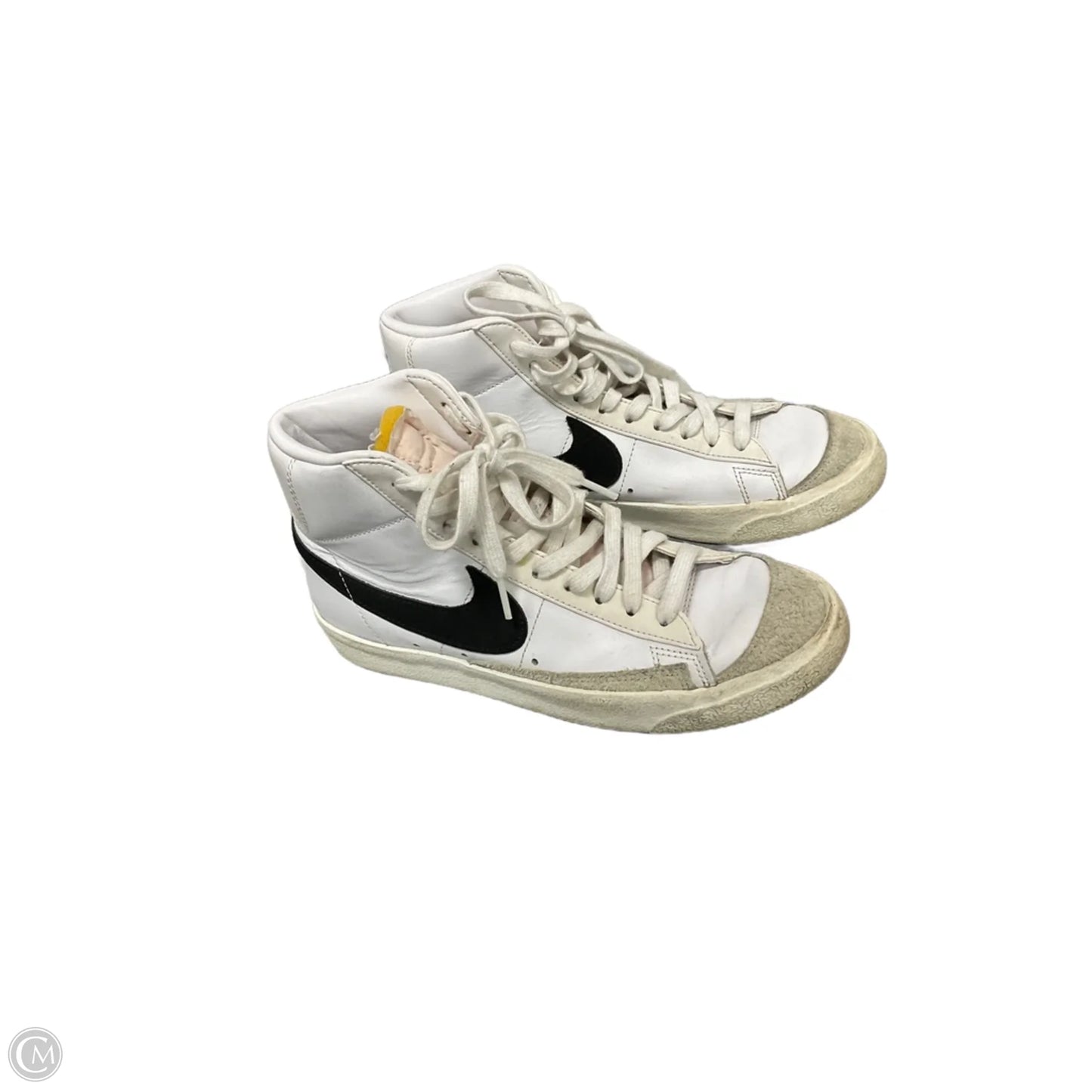 Shoes Sneakers By Nike In Black & White, Size: 8