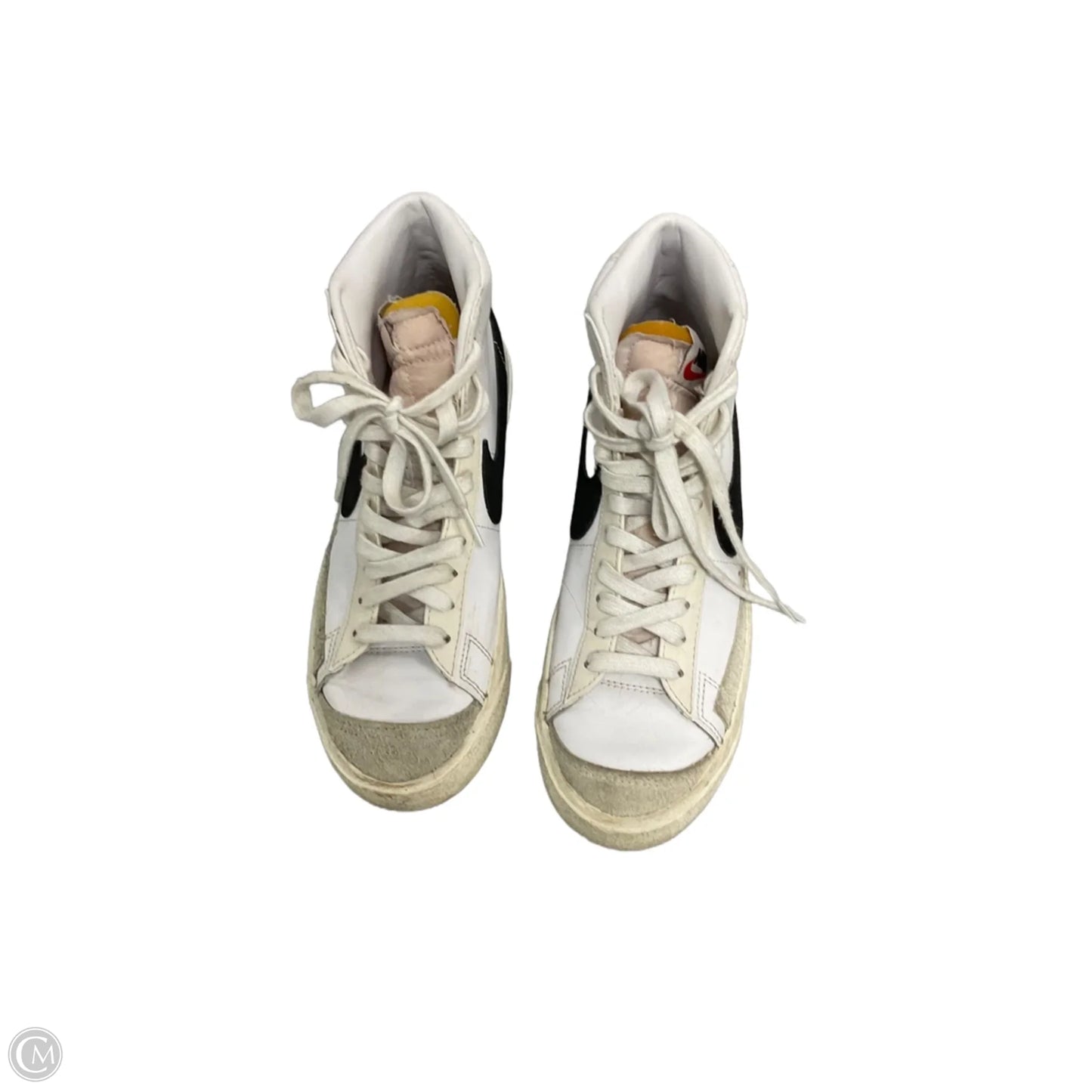 Shoes Sneakers By Nike In Black & White, Size: 8