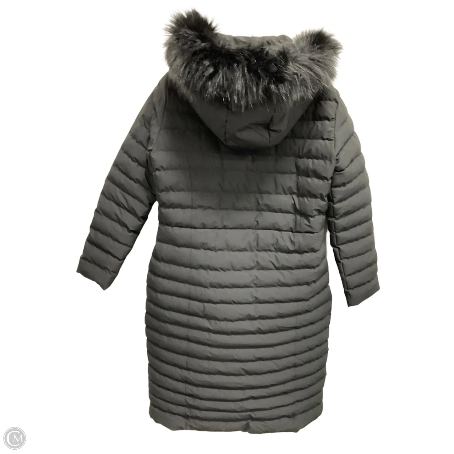 Coat Parka By Clothes Mentor In Black, Size: L