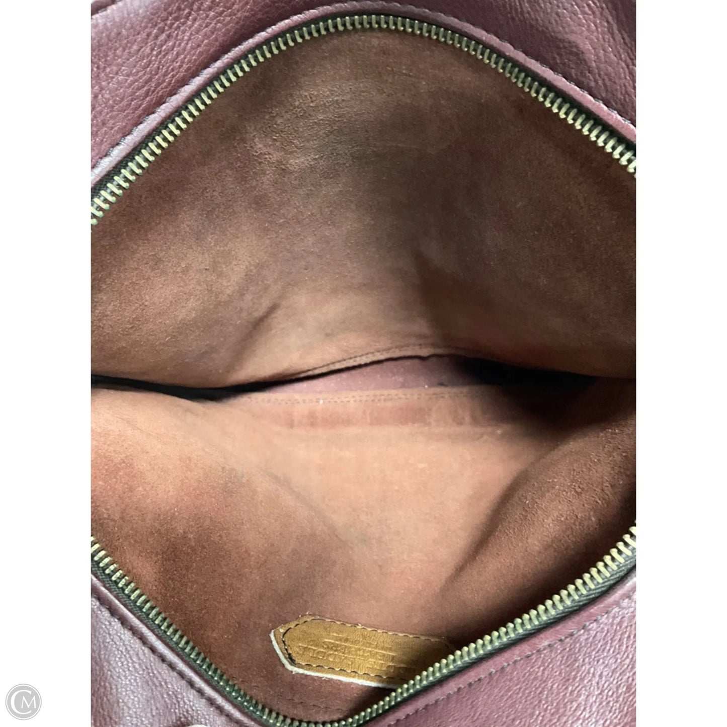 Handbag Leather By Cmb, Size: Medium