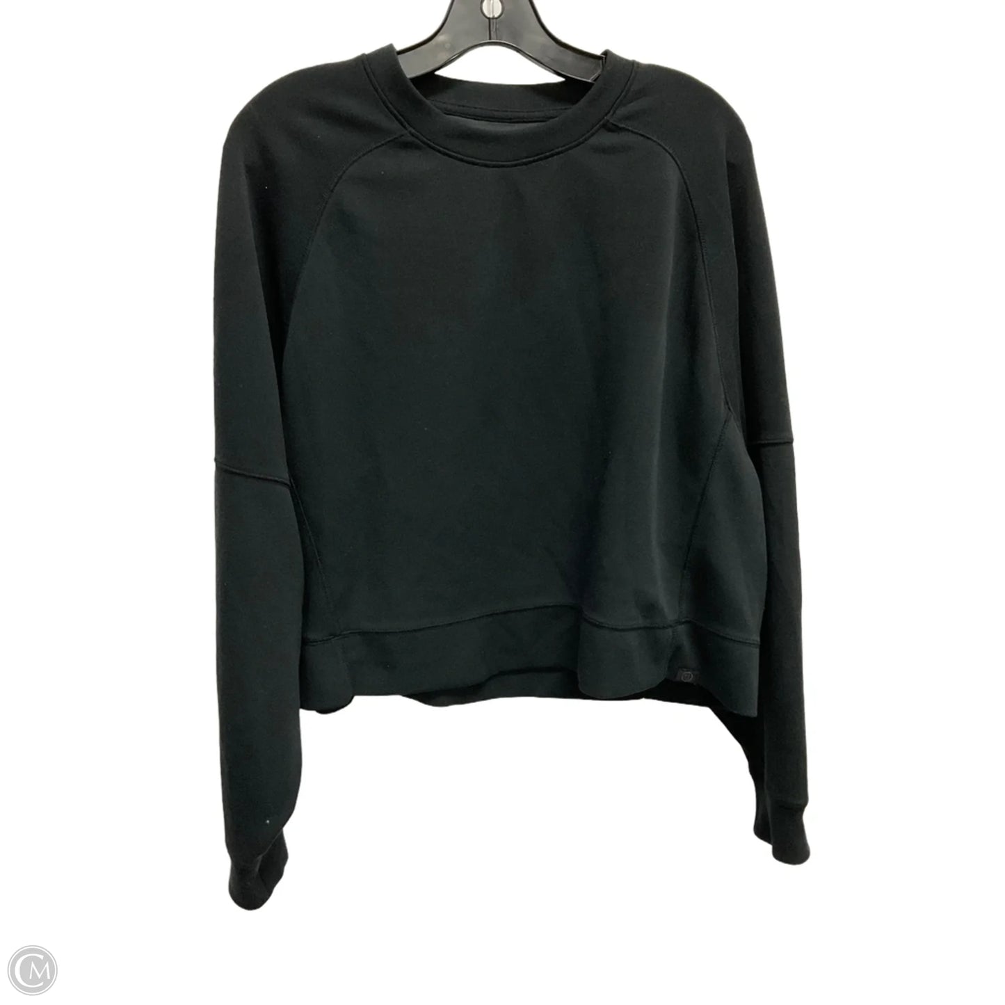 Sweatshirt Crewneck By Gilly Hicks In Black, Size: M