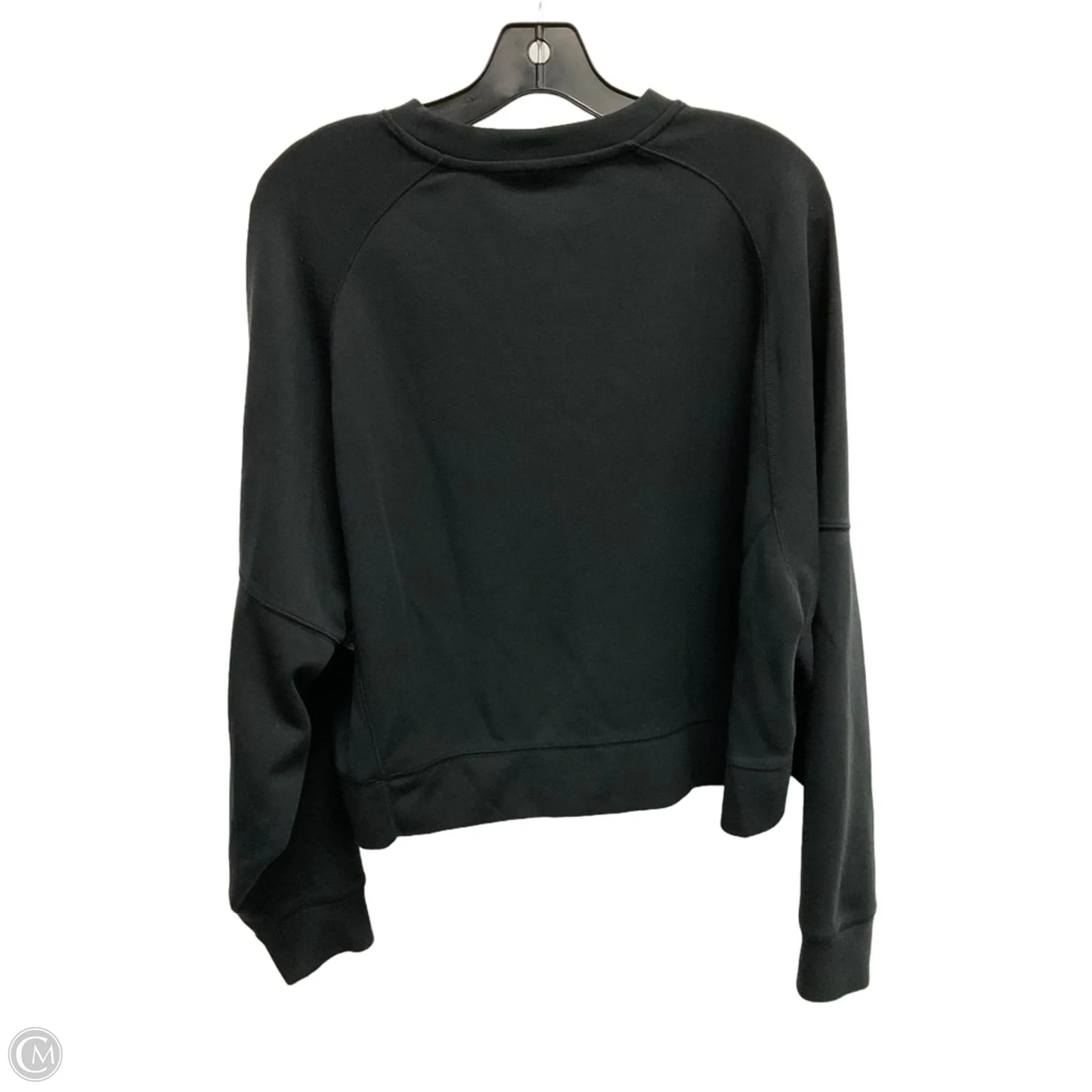 Sweatshirt Crewneck By Gilly Hicks In Black, Size: M