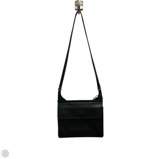 Handbag Leather By Fossil, Size: Medium