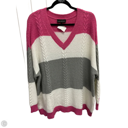 Sweater By Lane Bryant In Multi-colored, Size: 4x