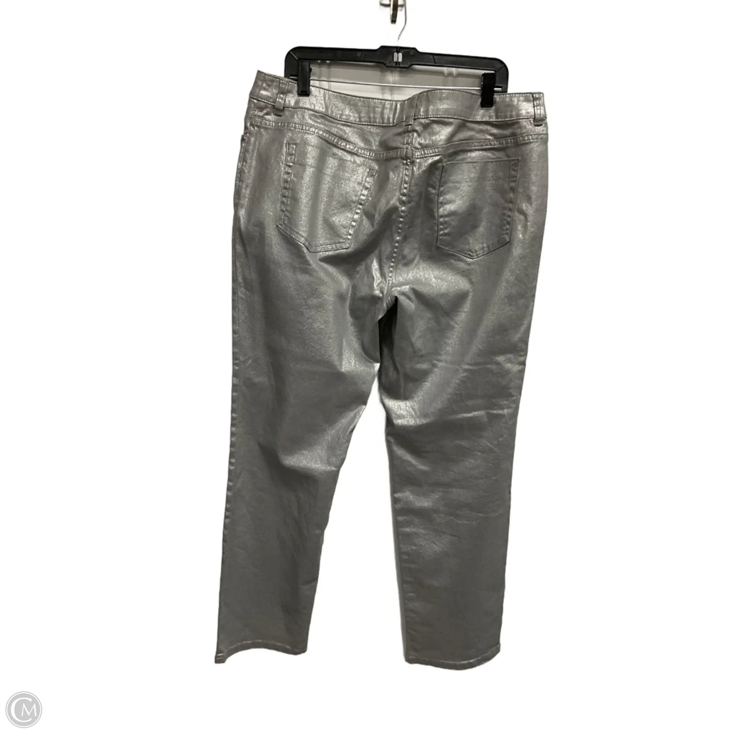 Pants Dress By Chicos In Silver, Size: Xl