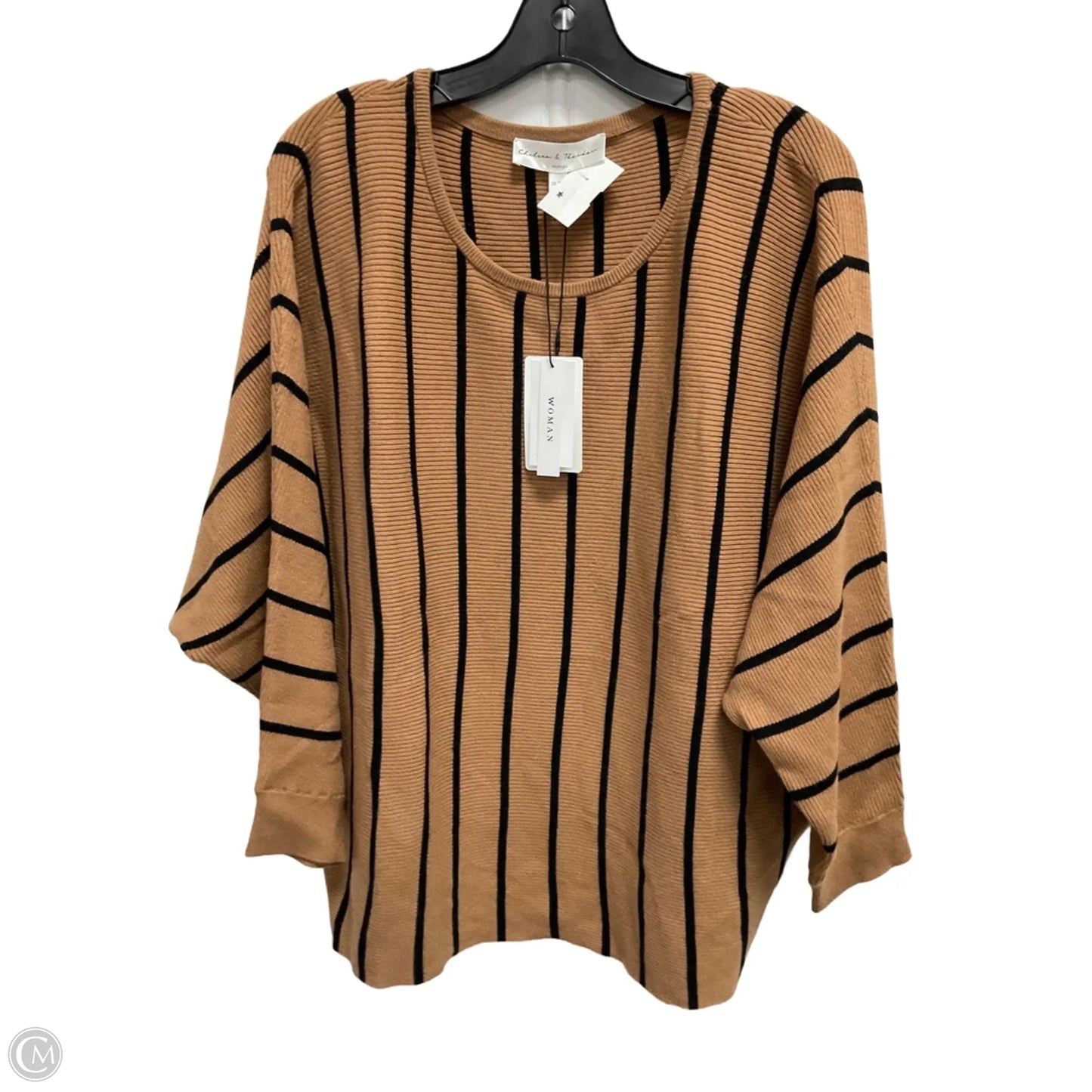 Sweater By Chelsea And Theodore In Striped Pattern, Size: 2x