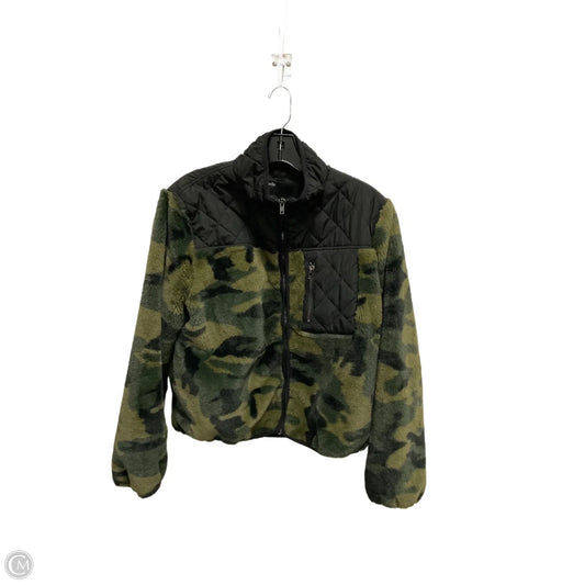 Jacket Fleece By Elodie In Camouflage Print, Size: M