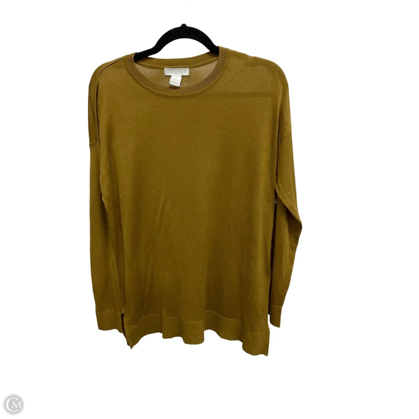 Sweater By H&m In Gold, Size: S