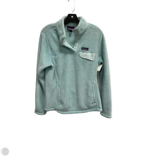 Athletic Fleece By Patagonia In Aqua, Size: L