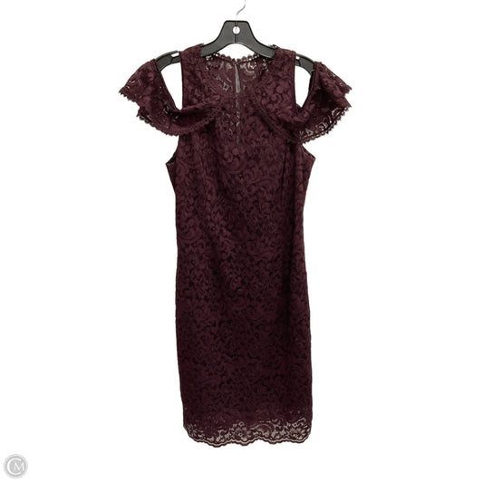 Dress Party Midi By White House Black Market In Purple, Size: M