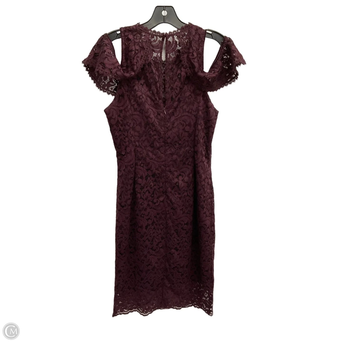 Dress Party Midi By White House Black Market In Purple, Size: M