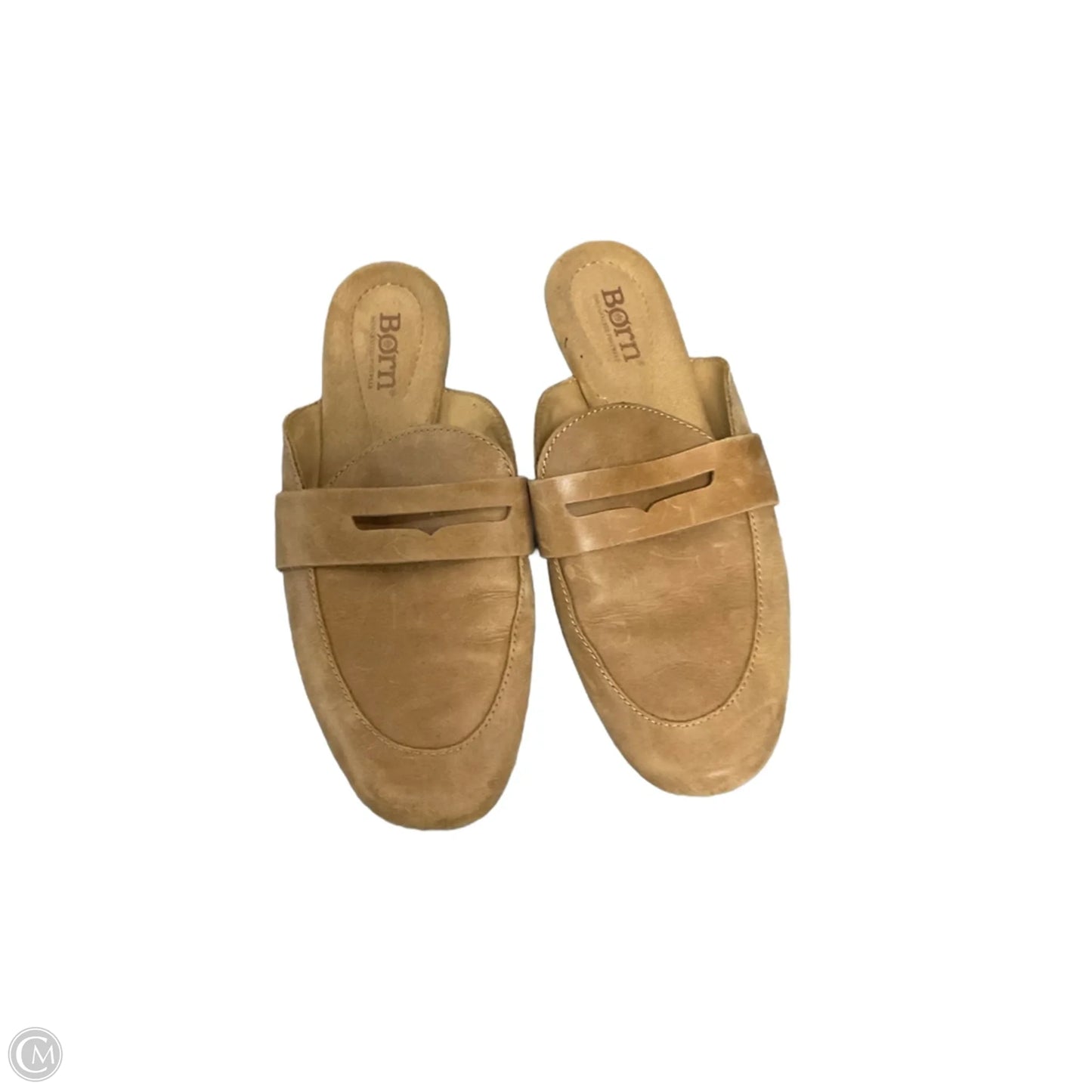Shoes Flats By Born In Brown, Size: 7