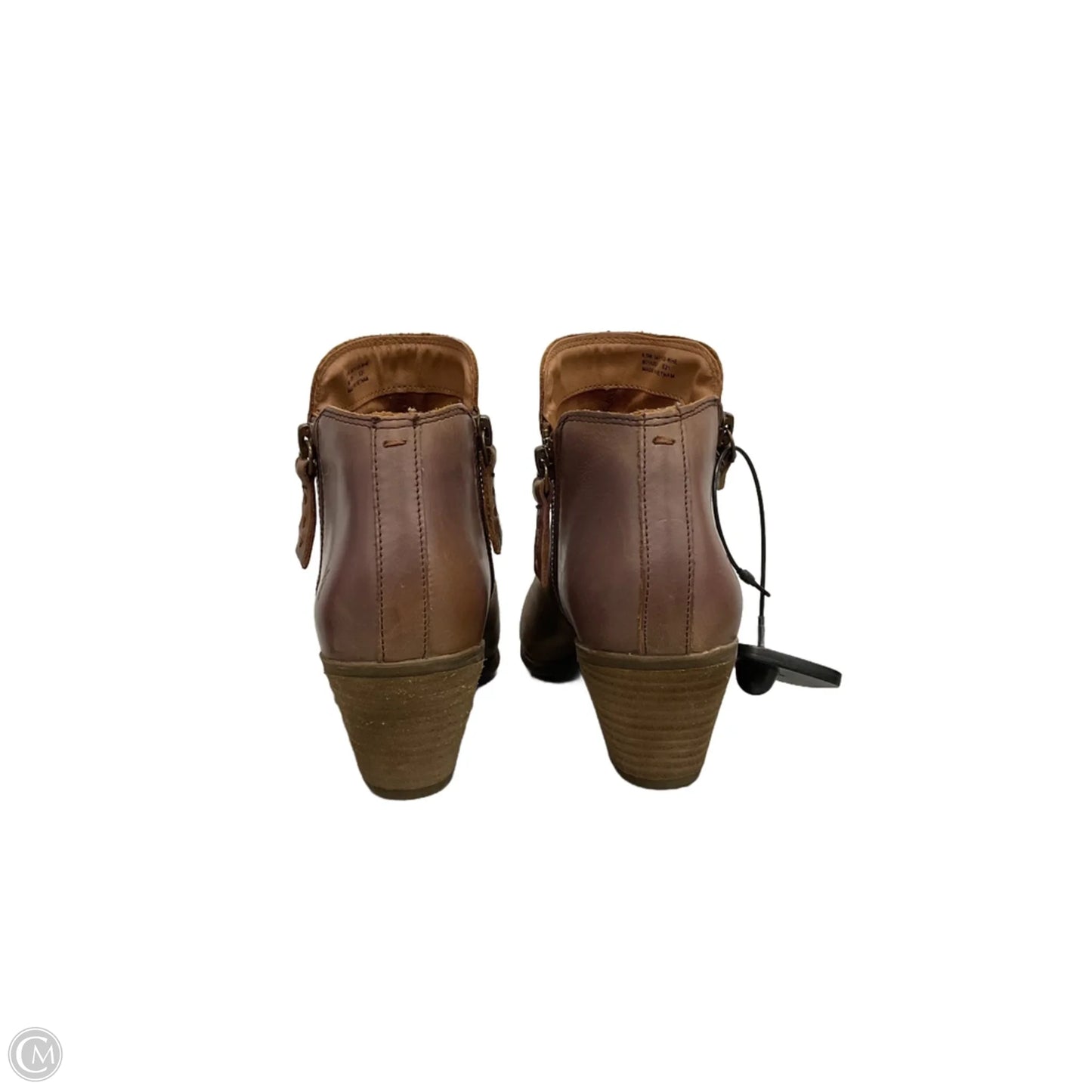 Boots Designer By Frye In Brown, Size: 6.5