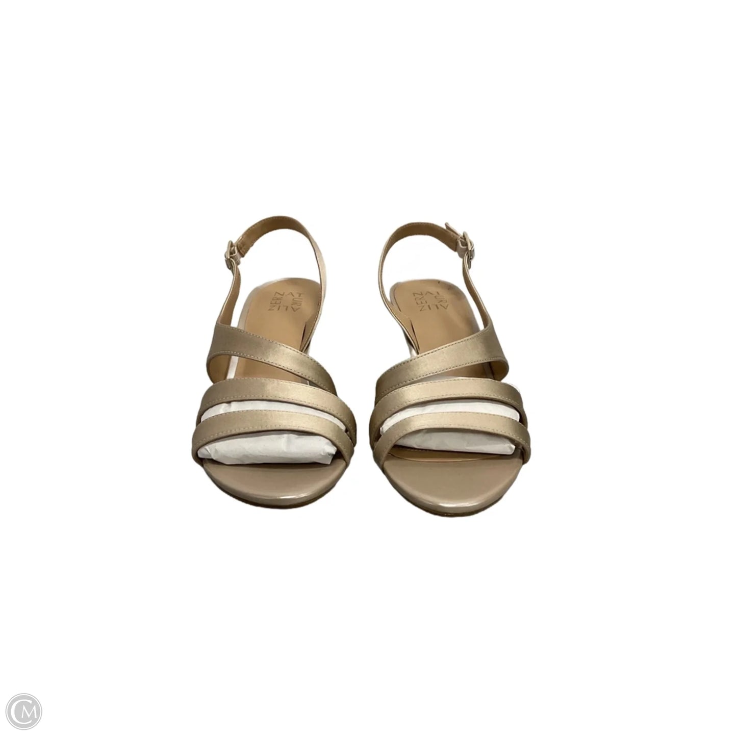 Sandals Heels Kitten By Naturalizer In Rose Gold, Size: 9.5
