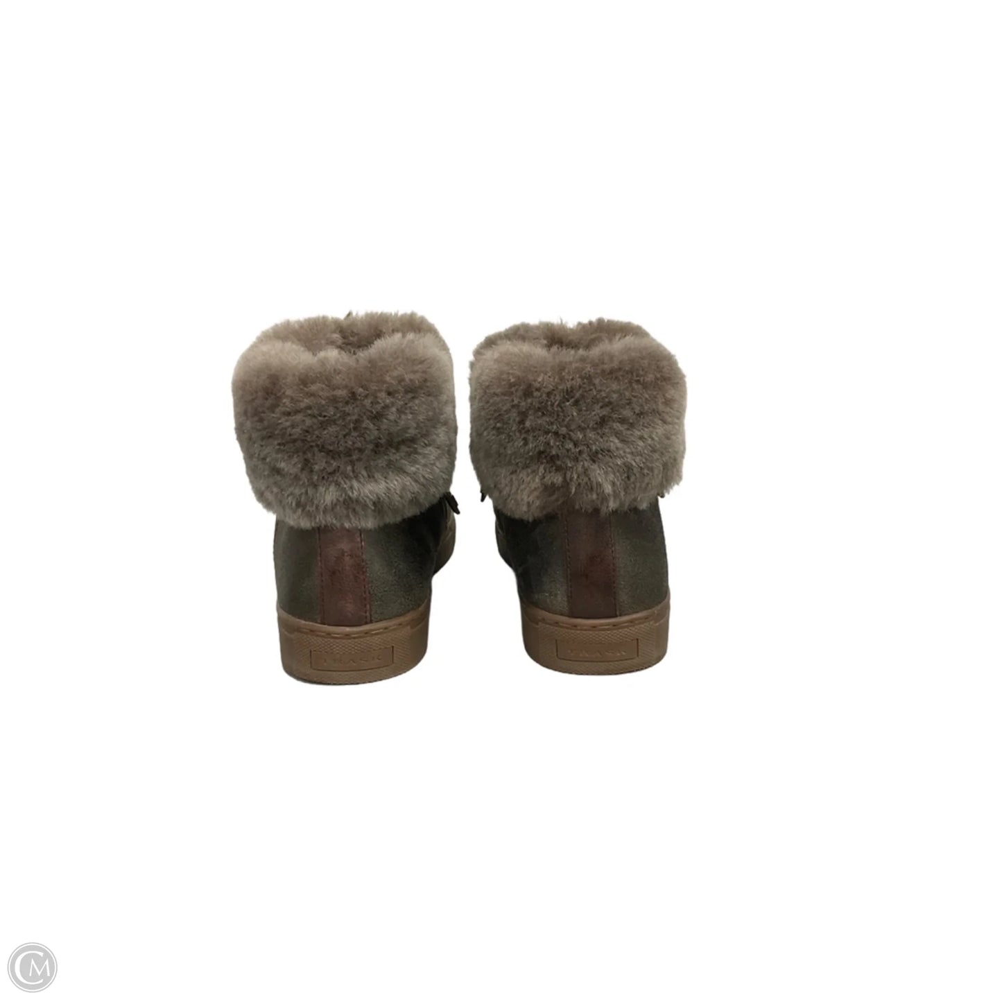 Boots Ankle Flats By Cmb In Brown, Size: 7.5