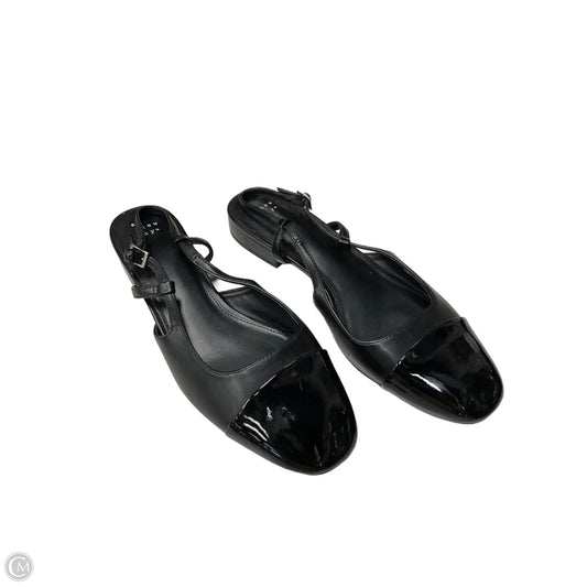 Shoes Flats By A New Day In Black, Size: 10
