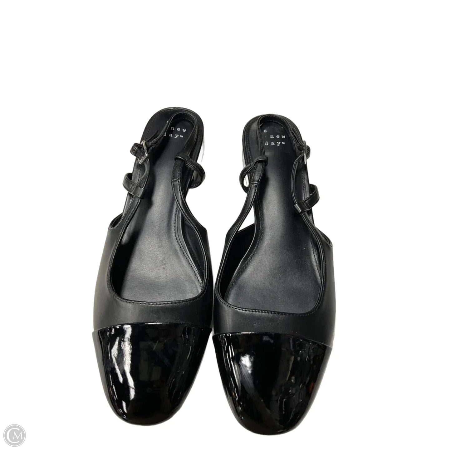Shoes Flats By A New Day In Black, Size: 10