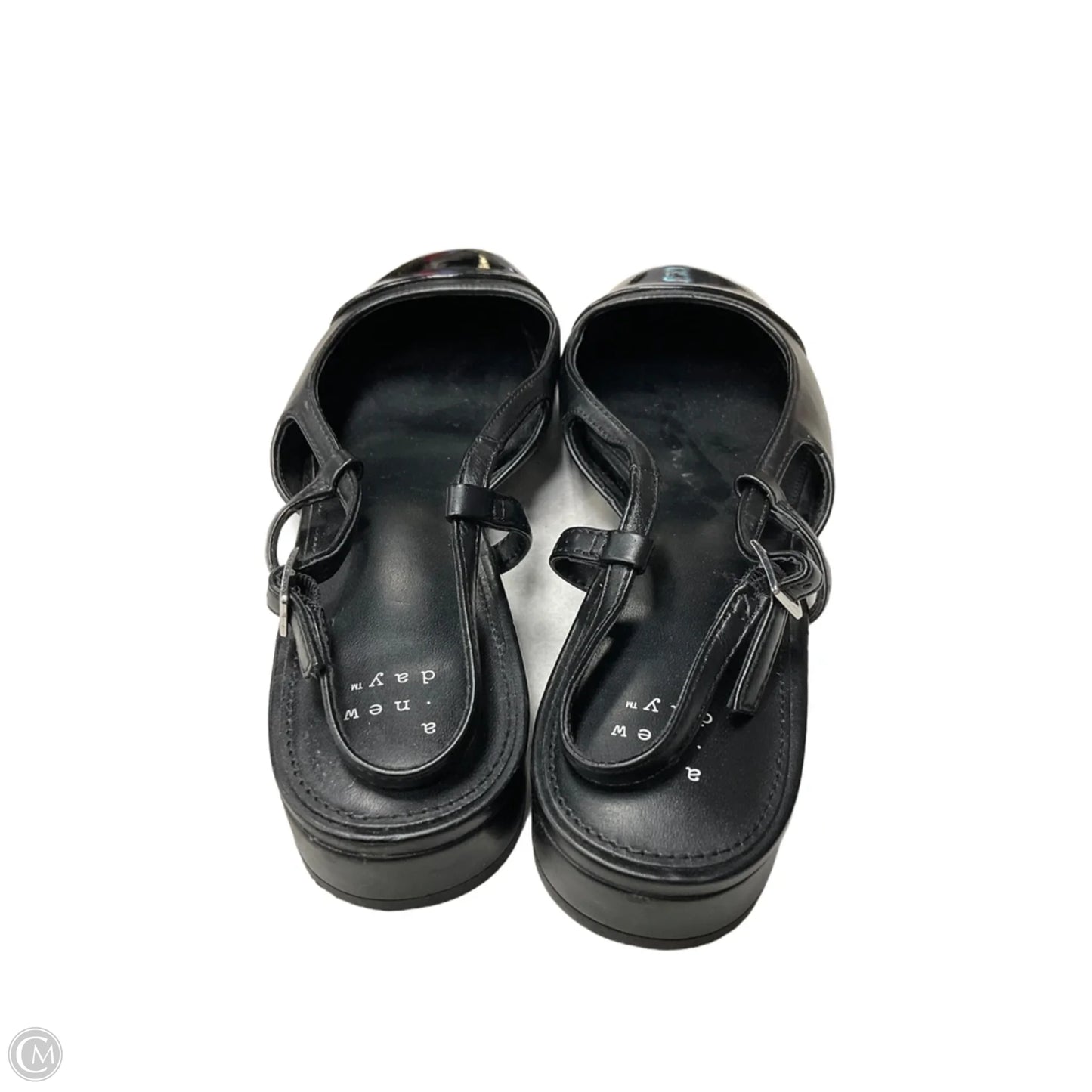 Shoes Flats By A New Day In Black, Size: 10
