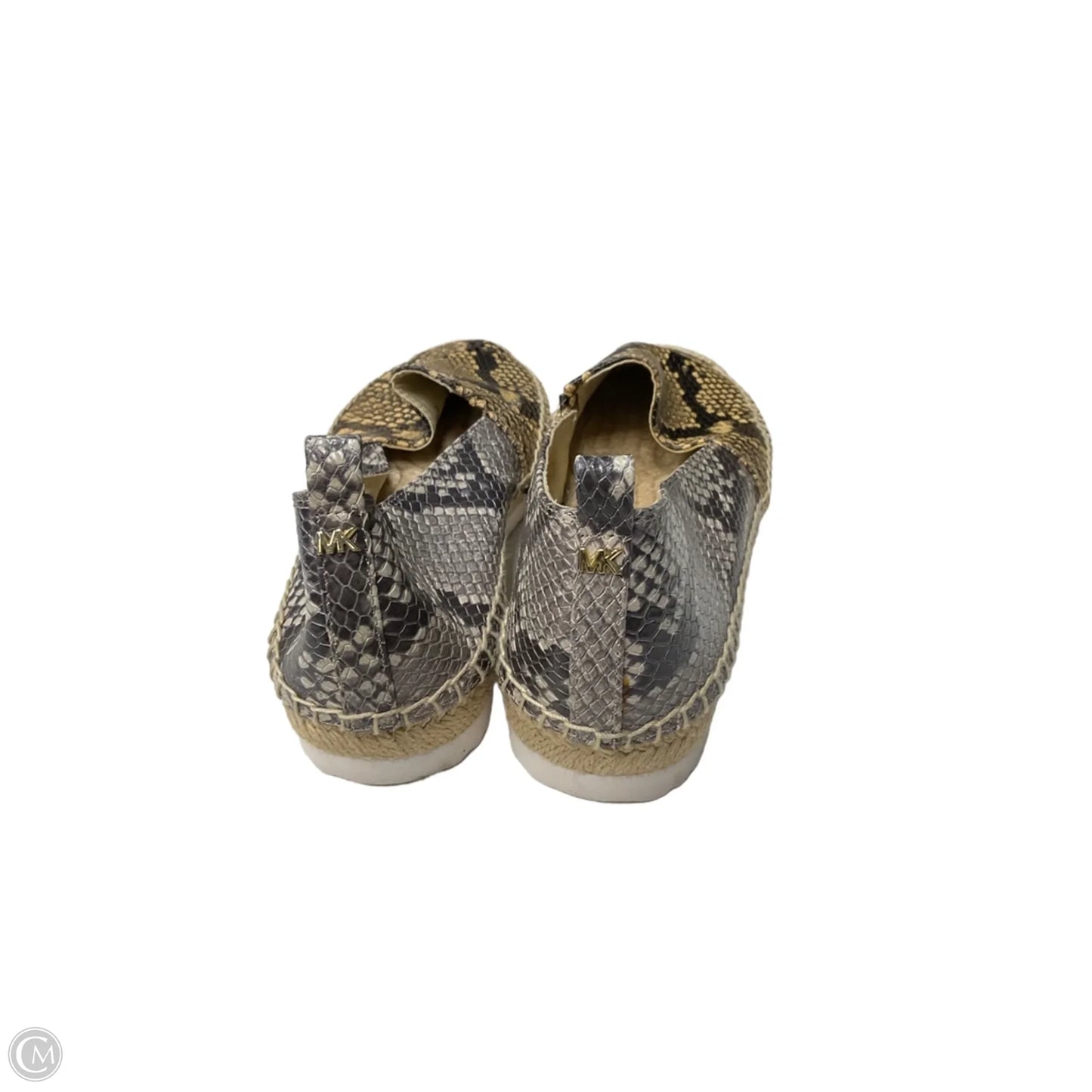Shoes Flats By Michael By Michael Kors In Snakeskin Print, Size: 7.5