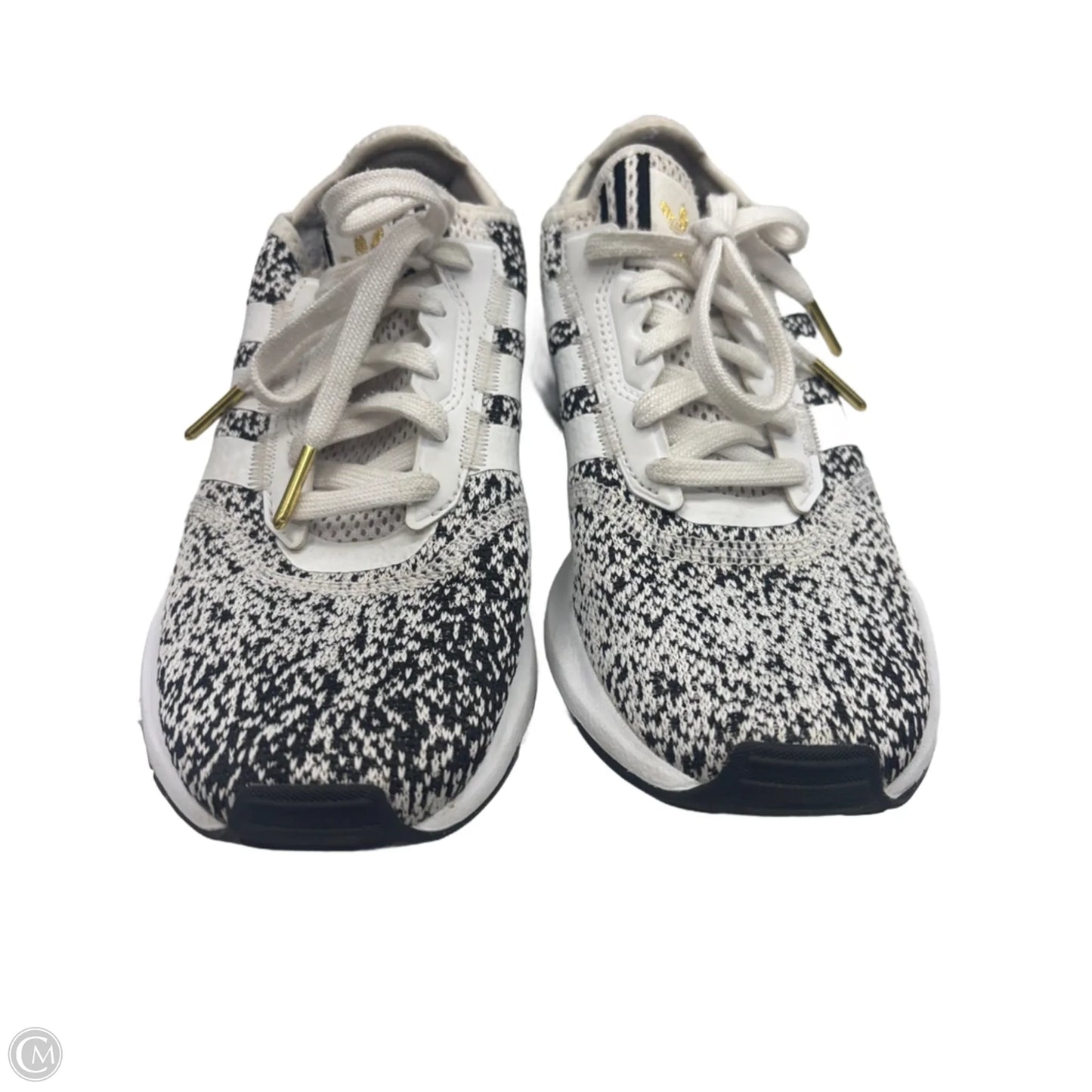 Shoes Sneakers By Adidas In Black & White, Size: 7