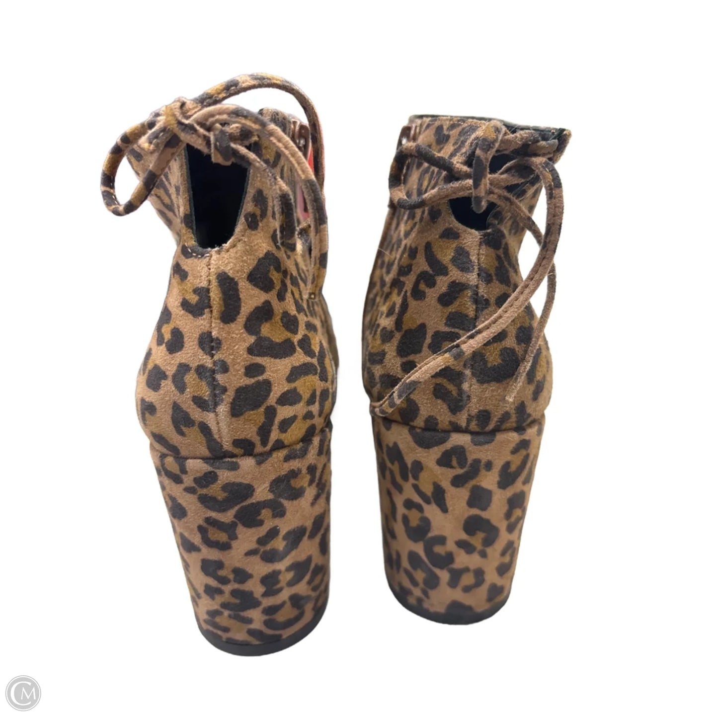 Boots Designer By Stuart Weitzman In Leopard Print, Size: 7.5