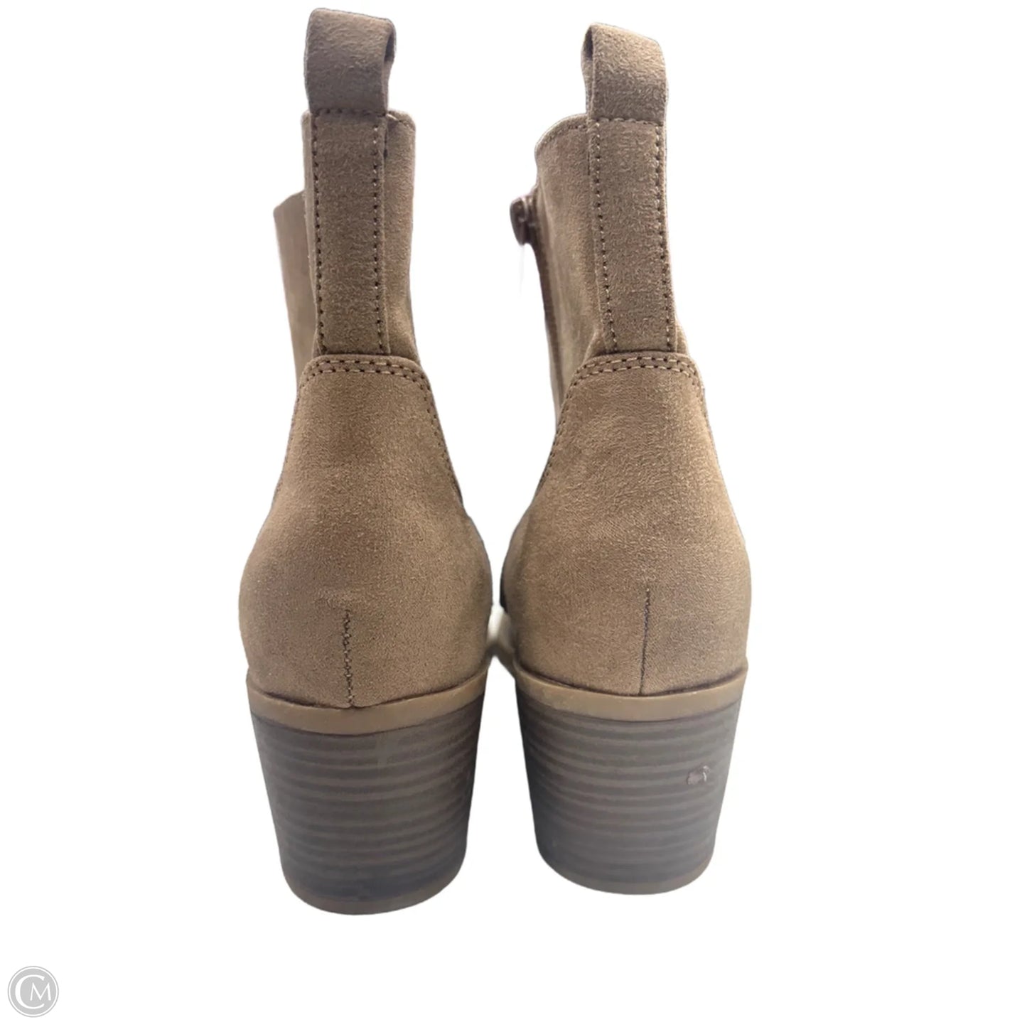 Boots Ankle Heels By Old Navy In Brown, Size: 9