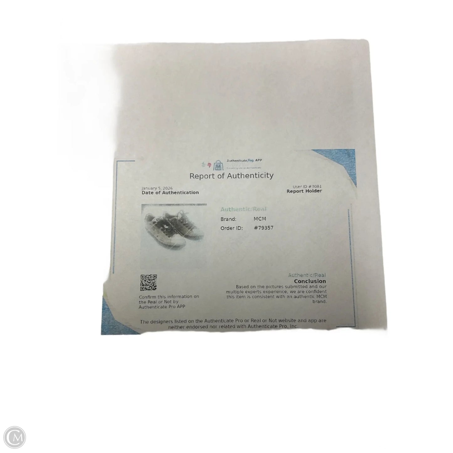 Shoes Luxury Designer By Mcm In Brown, Size: 8.5