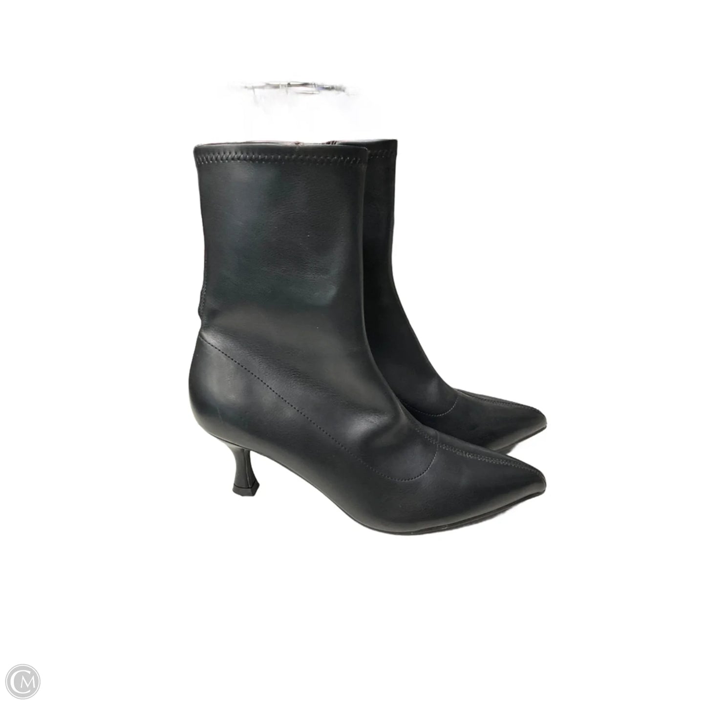 Boots Mid-calf Heels By Mia In Black, Size: 9