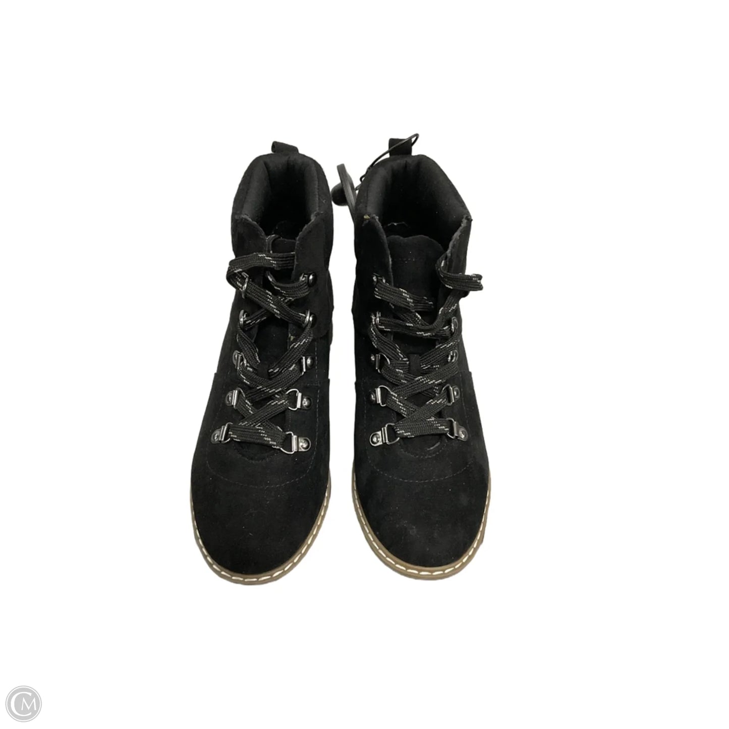 Boots Hiking By Cliffs By White Mountain In Black, Size: 7