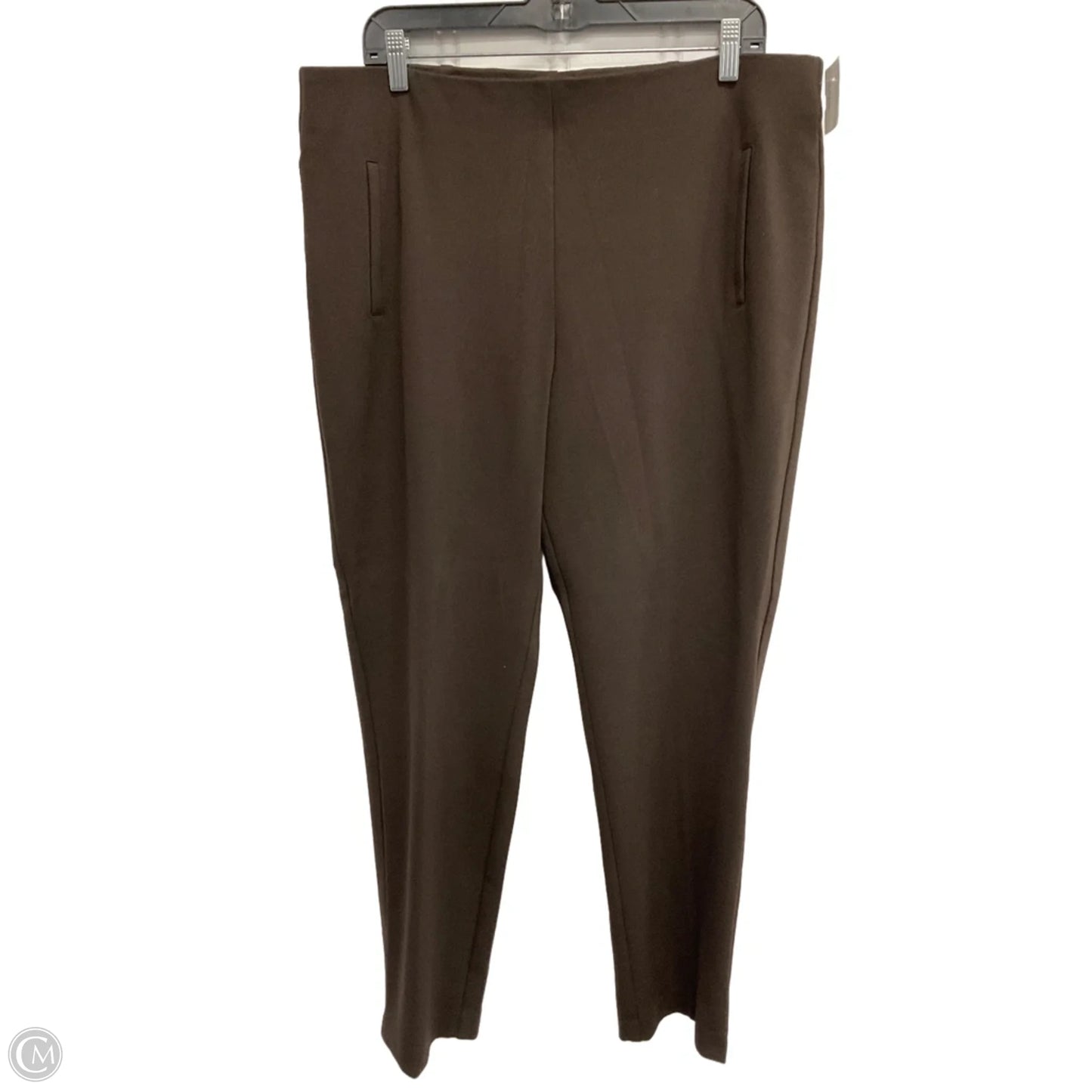 Pants Leggings By Chicos In Brown, Size: 16