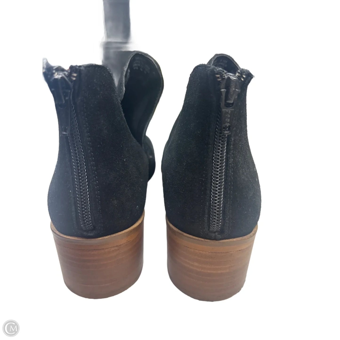 Boots Ankle Heels By Steve Madden In Black, Size: 9.5