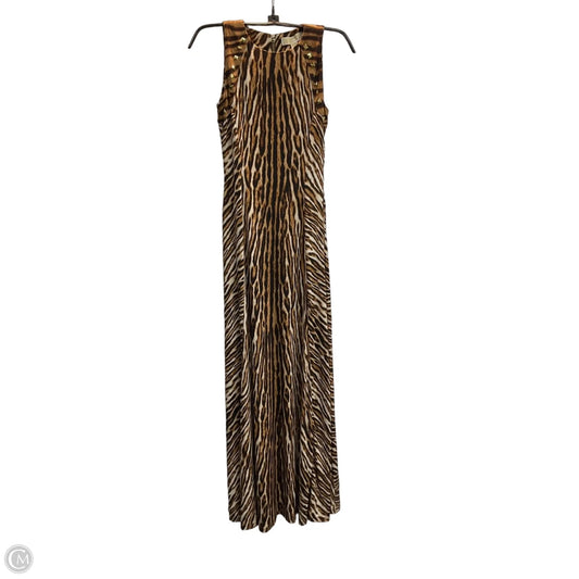 Dress Party Long By Michael By Michael Kors In Leopard Print, Size: Xs