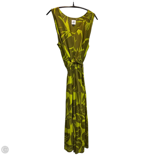 Dress Party Long By Cabi In Green, Size: L