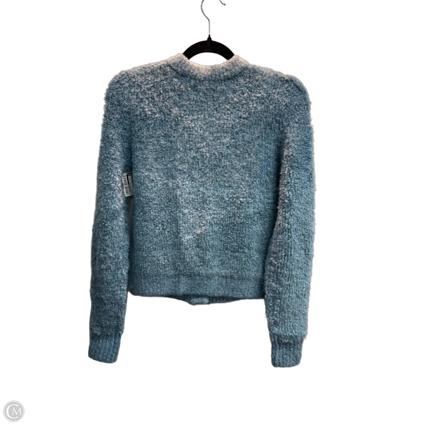 Sweater Cardigan By American Eagle In Blue, Size: Xs