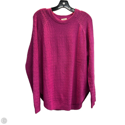 Sweater By St Johns Bay In Pink, Size: L