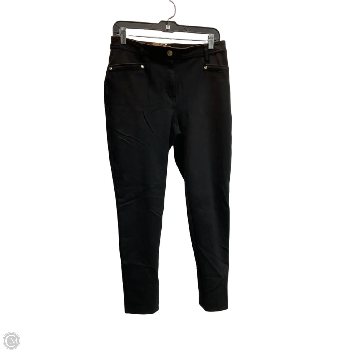 Pants Leggings By Chicos In Black, Size: 6