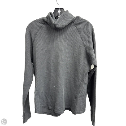 Top Long Sleeve By Kuhl In Grey, Size: L